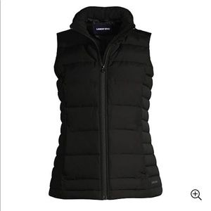 NWOT Lands’ End Women's Down Puffer Vest. Size M